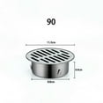 thumbnail image 1 of 304 Stainless Steel thicken Drainage Roof Patio Round Flat Floor Drain Cover, 1 of 7