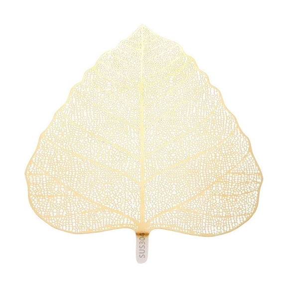 304 Stainless Steels Teas Infuser Leaf Shape Fine Holes Strainer Filter Tool for Teas Lover and Office Professional