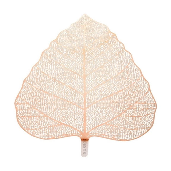 304 Stainless Steels Teas Infuser Leaf Shape Fine Holes Strainer Filter Tool for Teas Lover and Office Professional