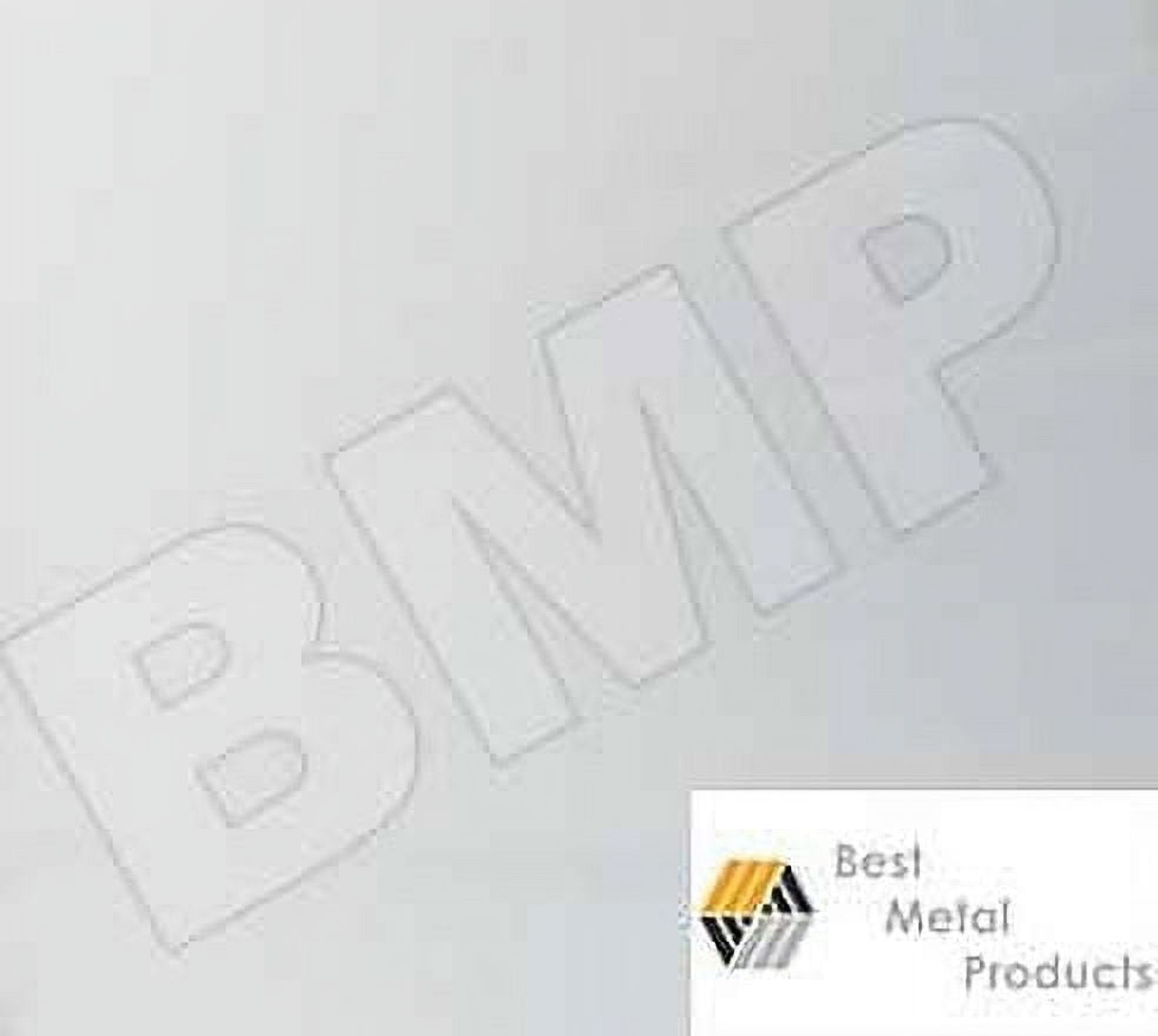 304 Stainless steel sheet 6" x12" 12ga 0600150