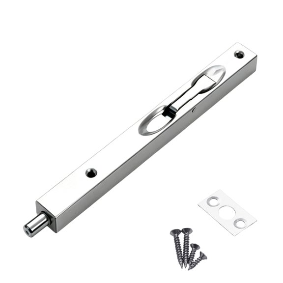 304 Steel Door Bolt Concealed Bolt for Recessed Entry and Interior Door Hardware