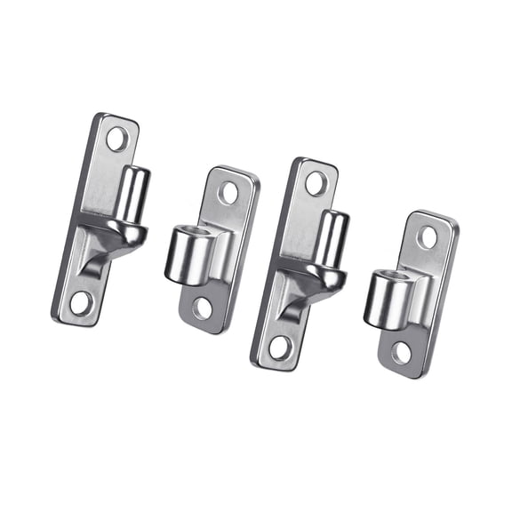 304 Steel Wall Mount Gate Hinges Heavy Duty Door Hings High Capacity Hinges Easy to Use for Farm gate & Wooden Fence