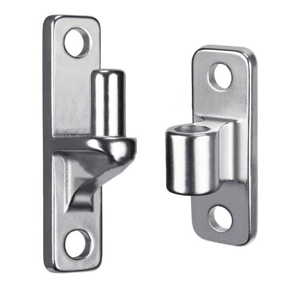 304 Steel Wall Mount Gate Hinges rusts Proof Door Hinges set for Barns & Yards