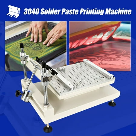 3040 Solder Paste Printing Machine PCB SMT Manual Stencil Printer High Accuracy
