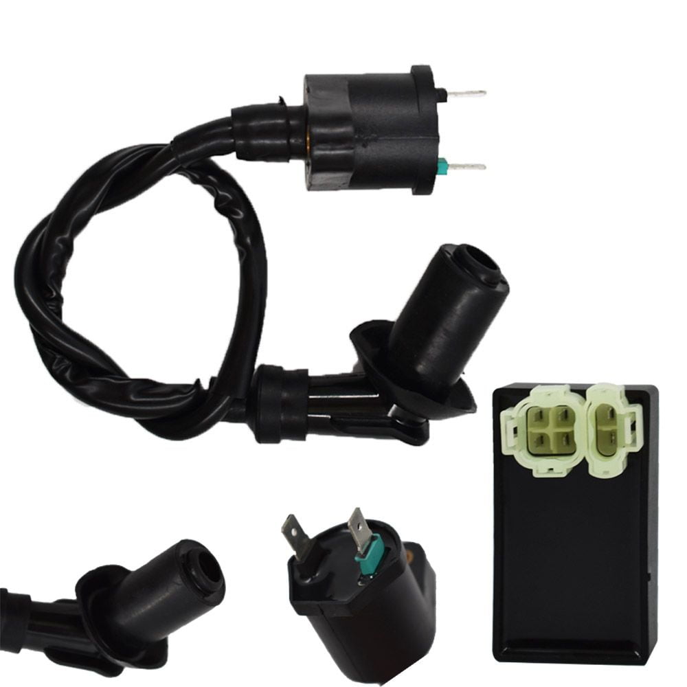 30410-HC4-003 CDI Box Ignition Coil Fit for 1988-1993 Honda FourTrax 300 TRX300 TRX300FW 30410-HC5-970 30410-HC5-971