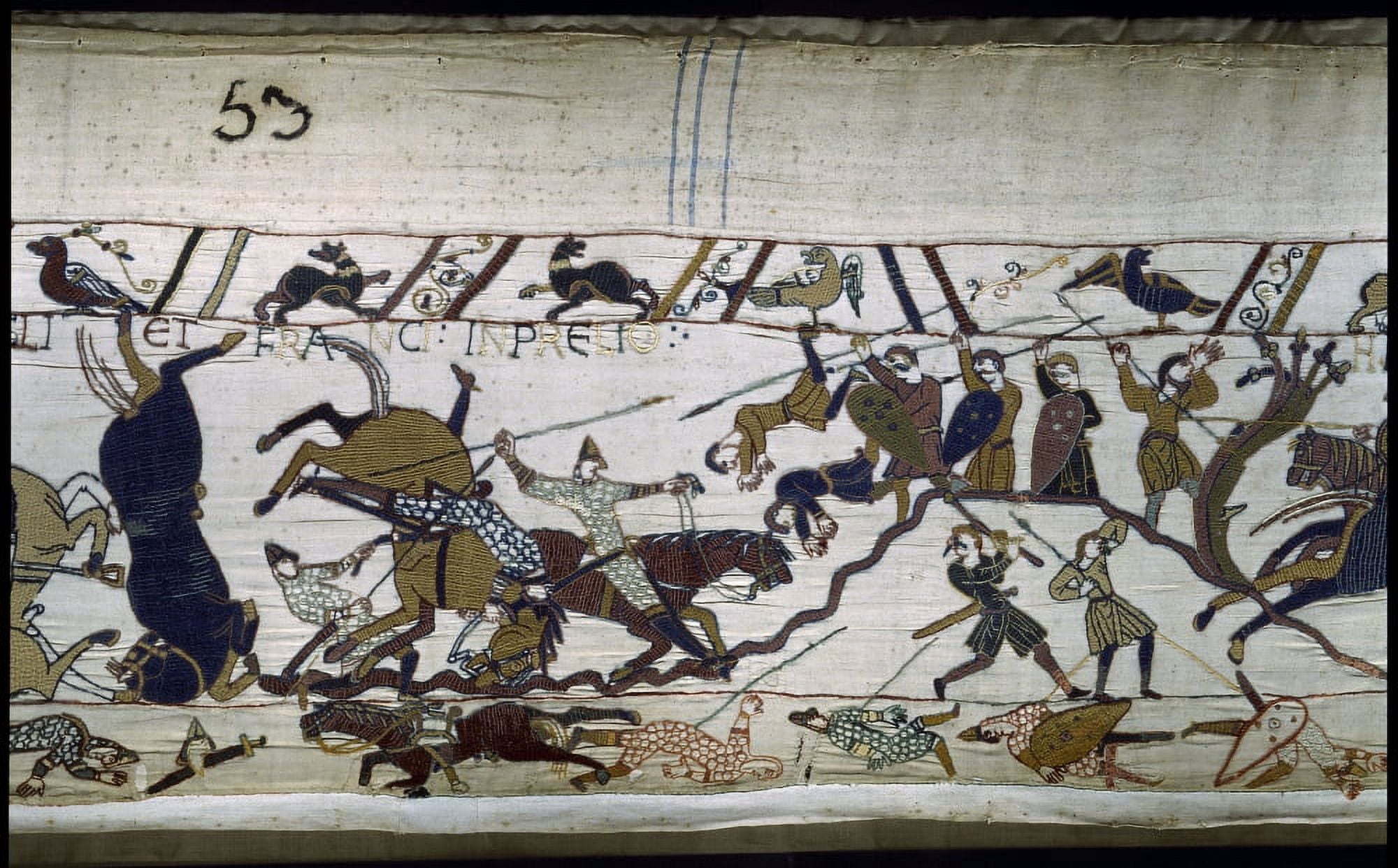 3042 The Bayeux Tapestry Canvas Art -  (36 x 24)