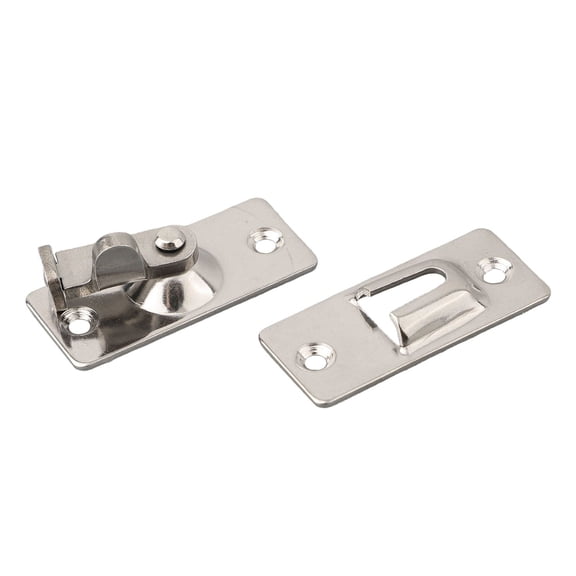 304Stainless Steel 90 Degree Buckle Right Angle Hook Lock Bolts For Sliding Door