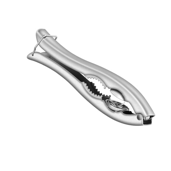 304Stainless Steel Small Nut Cracker Efficient Nut Cracking Tool Kitchen Gadget Ergonomic Nutcrackers for Elderly Kids