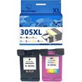 thumbnail image 1 of 305 305XL Ink Cartridges Compatible for HP 2710 2720 4110 4130 4120 6010 6020 6430 6420 Inkjet Printers, Leak-Proof Design Crisp Printing, 1 of 7