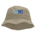 thumbnail image 1 of 305 Embroidered Bucket Hat - Natural OSFM, 1 of 5