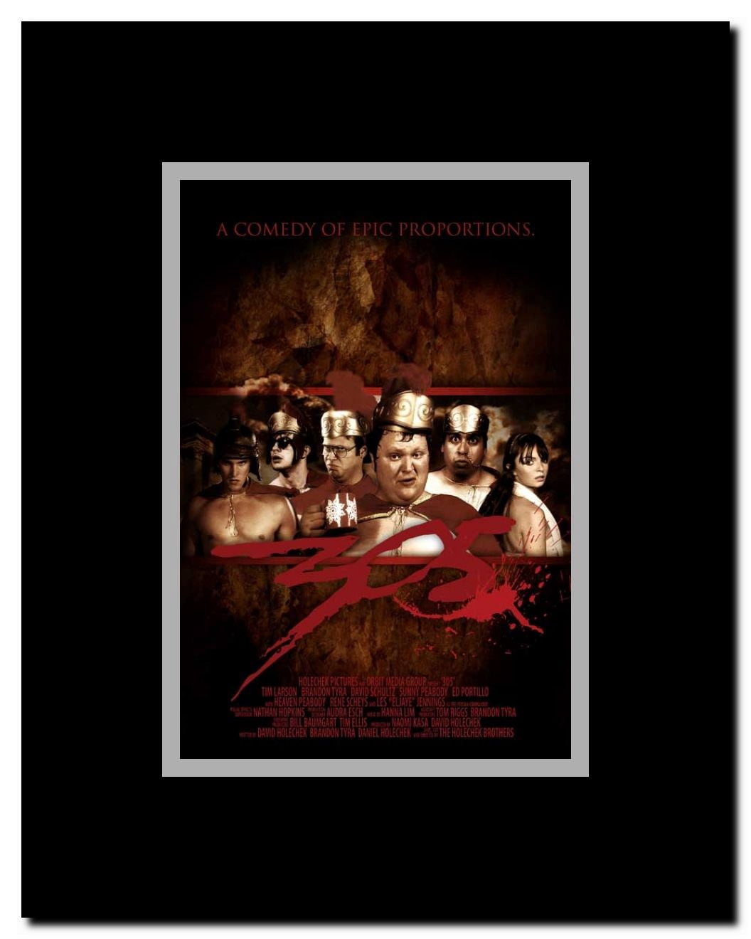 305 Framed Movie Poster