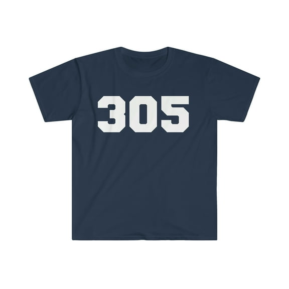 305 Miami Unisex T-shirt S-3XL Florida Miami Pride Miami Proud