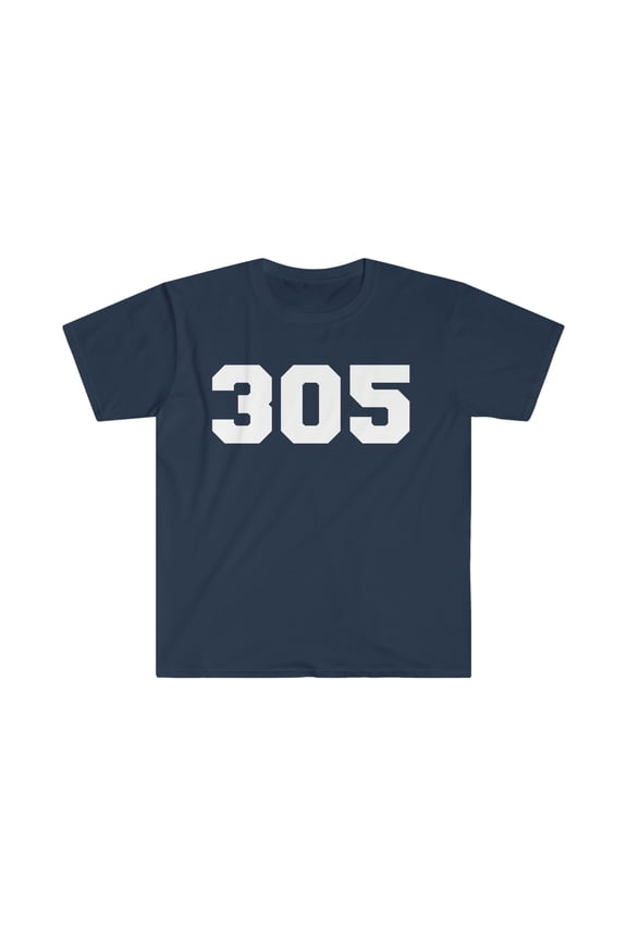 305 Miami Unisex T-shirt S-3XL Florida Miami Pride Miami Proud