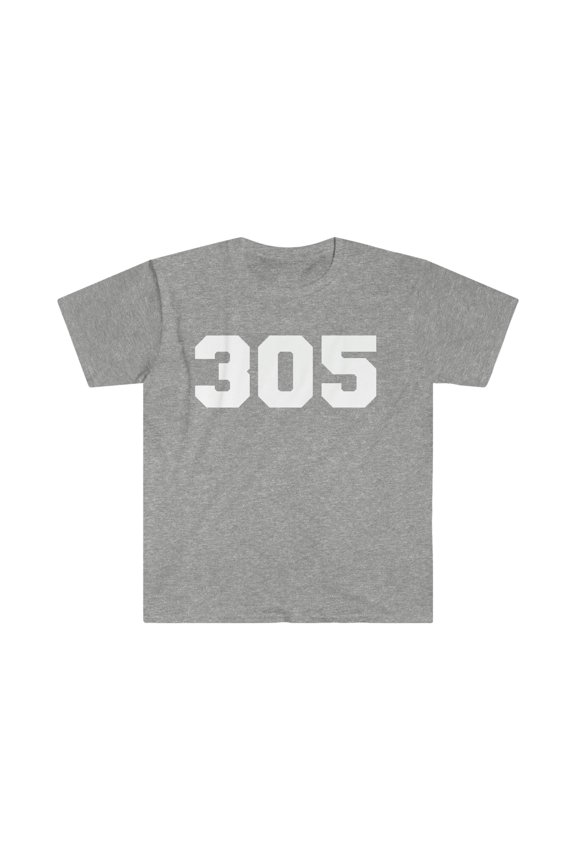 305 Miami Unisex T-shirt S-3XL Florida Miami Pride Miami Proud