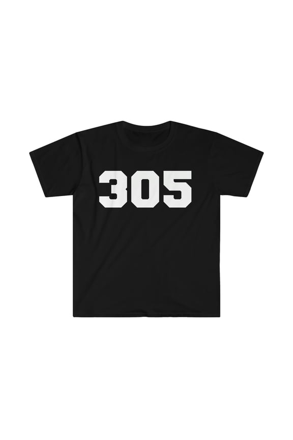 305 Miami Unisex T-shirt S-3XL Florida Miami Pride Miami Proud