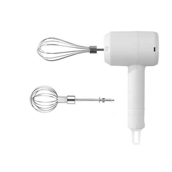 305W1re1essElectric Hand Mixer For Cake Cream Nonrust Steel Whisks 3 Speed Setting Rechargeable Kitchen Baking Tool