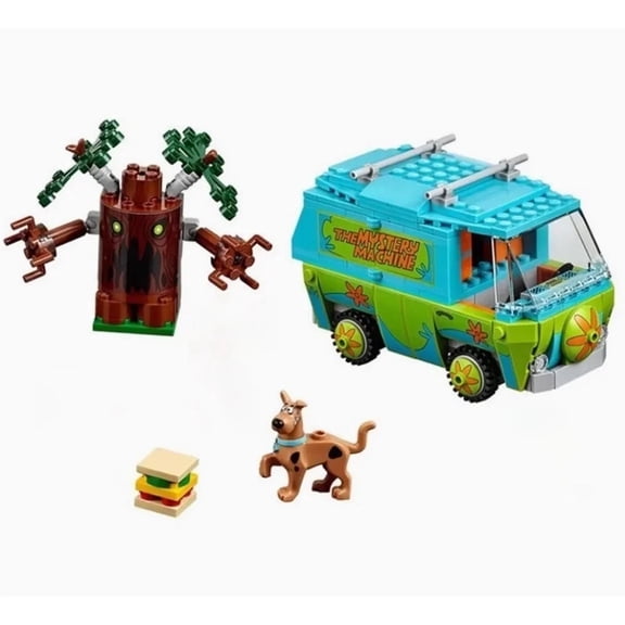 305pcs Movie Series Mystery Machine Ghost Robotic Tree Vehicle Equipment Building Blocks Sets Compatible with 10430