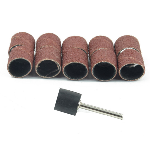 306Pcs Sandpaper Ring Grinding Sandpaper Roll Metal Derusting Polishing Round Play DIY Grinding Wheel