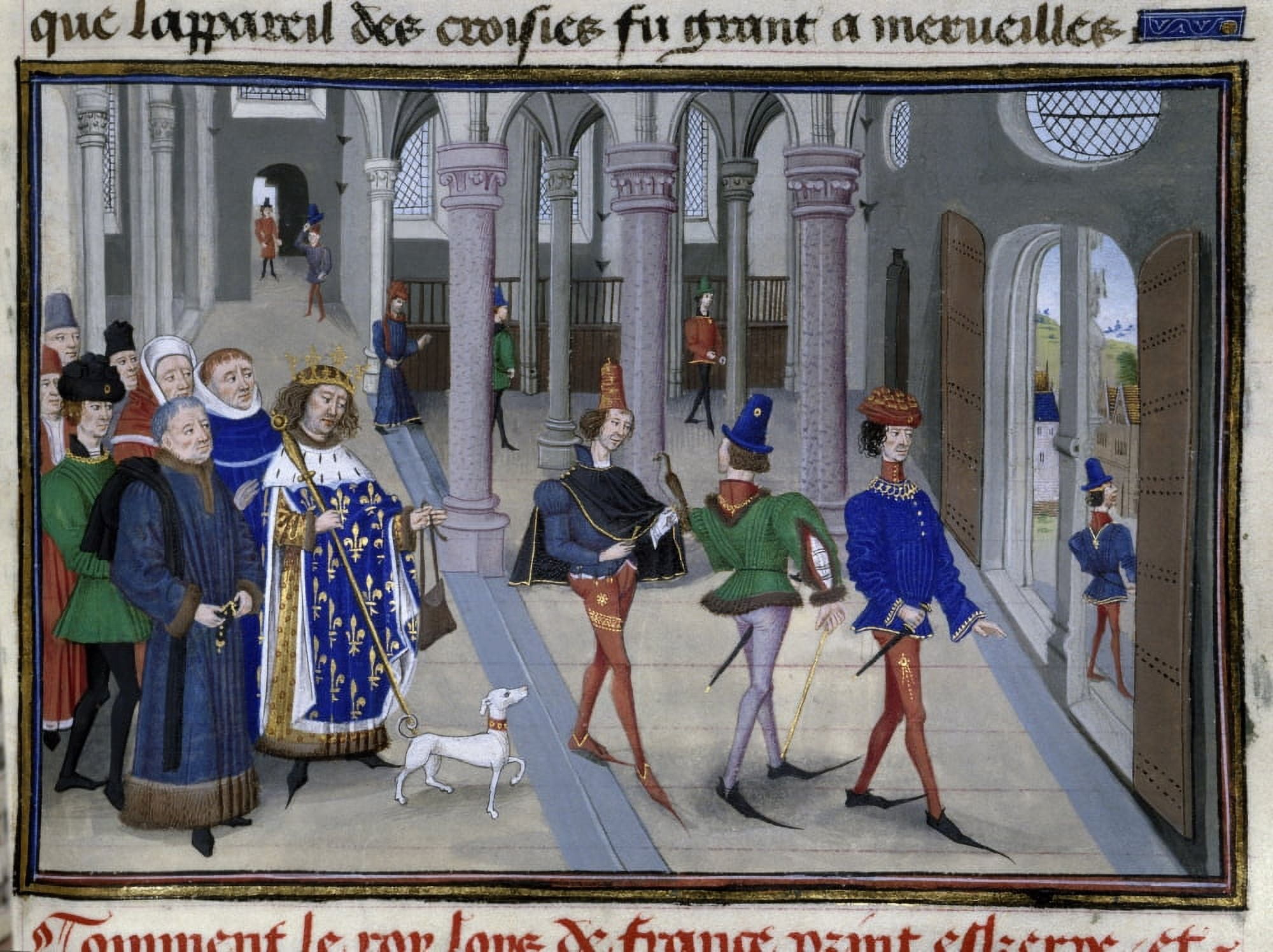 3070 Jean Fouquet (1420-1481) French School Canvas Art - (36 x 24)