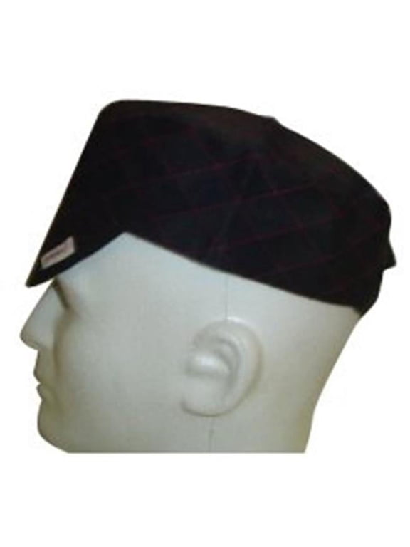 30738 Black Quilted Capp
