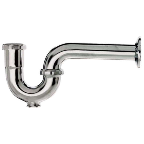 307CP 1.5 in. 17 Gauge P Trap with Clean Out