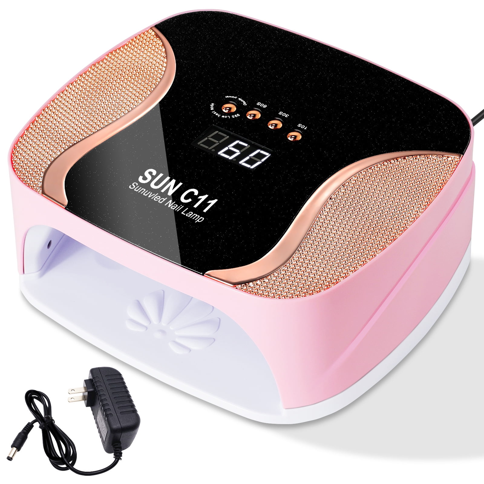 308W Professional Nail Lamp - UV LED Nail Dryer for Gel Polish, Fast Curing Light with Sensor, High Power Salon Manicure Machine for Home & Nail Salon Use