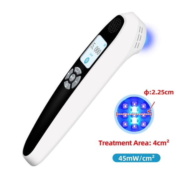 308nm Blue Light Phototherapy Device with 9 Diodes for Skin Treatment 45mW/cm
