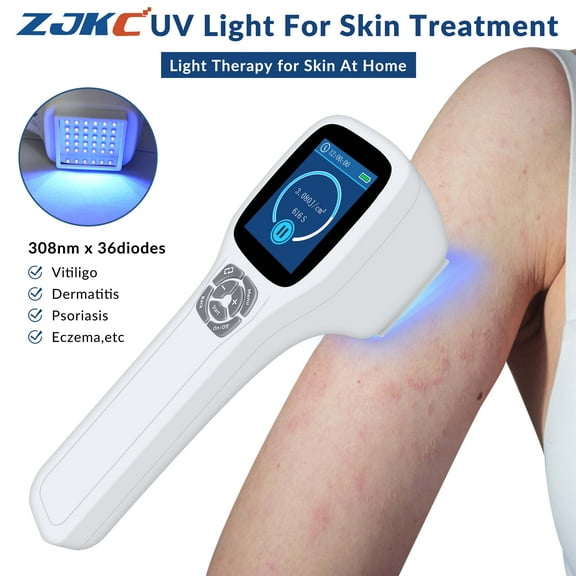 308nm Excimer Ultraviolet Light Therapy for Skin Deseases Treatment Device Grey