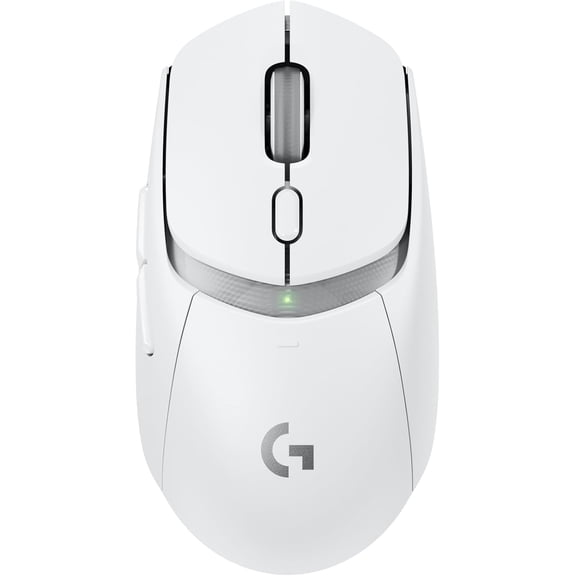 309 Lightspeed Wireless Gaming Mouse, Lightweight, LIGHTFORCE Switches, Hero 25K Sensor, 300+ hr Battery, 6 Programmable Buttons, PC & Mac - White