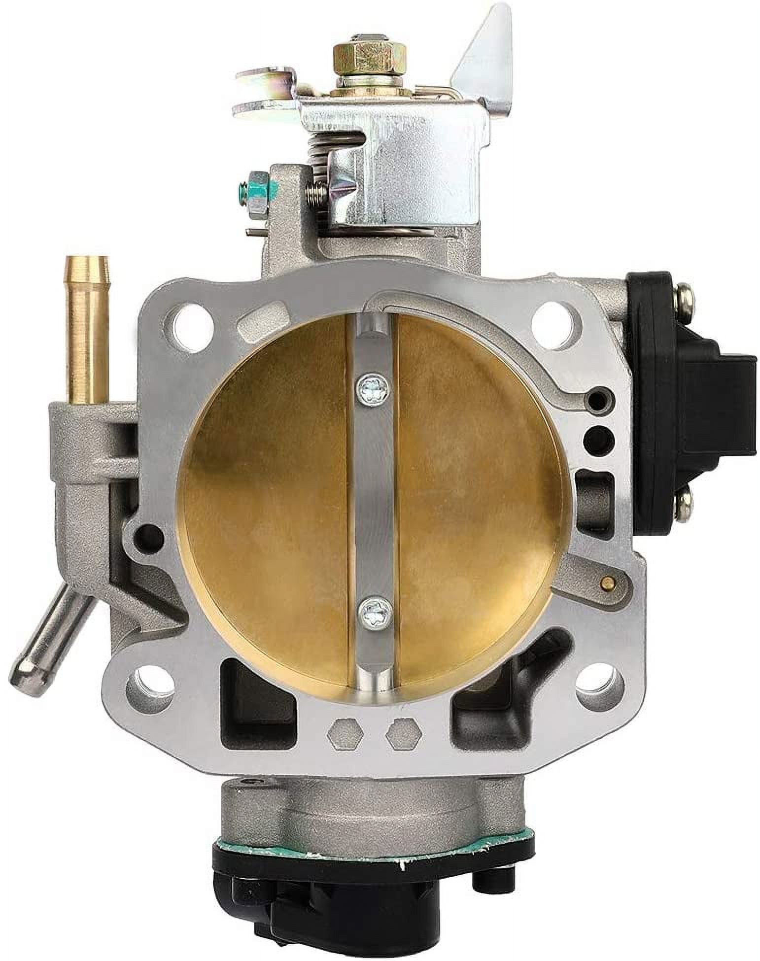 70mm Performance Throttle Body By EYNDA With TPS & MAP Sensor - Aluminum, Silver, For Honda Civic SI / Acura Integra (B/D/H/F Series)