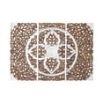 thumbnail image 1 of 30932 Wood Aluminium Wall Panel Set Of 3, 1 of 2
