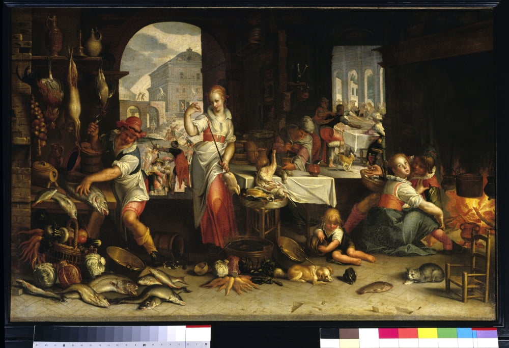 3096 Joachim Wtewael (1566-1638) Dutch School Canvas Art - (24 x 18)