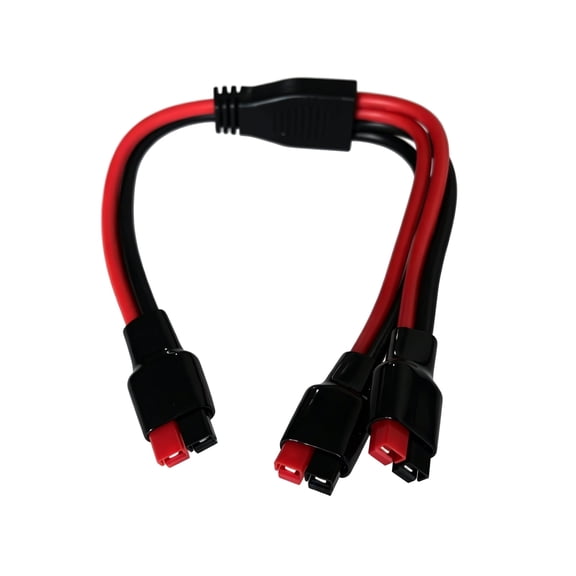 30A 1 to 2 Connector Splitter Cable With 10AWG Copper Wire For Plug Line Outdoor Power Equipment