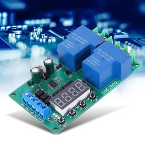 30A 12V Multifunction Motor Controller, Forward Reverse Relay Module with Delay and Limit Switch Timer for Industrial Automation Control