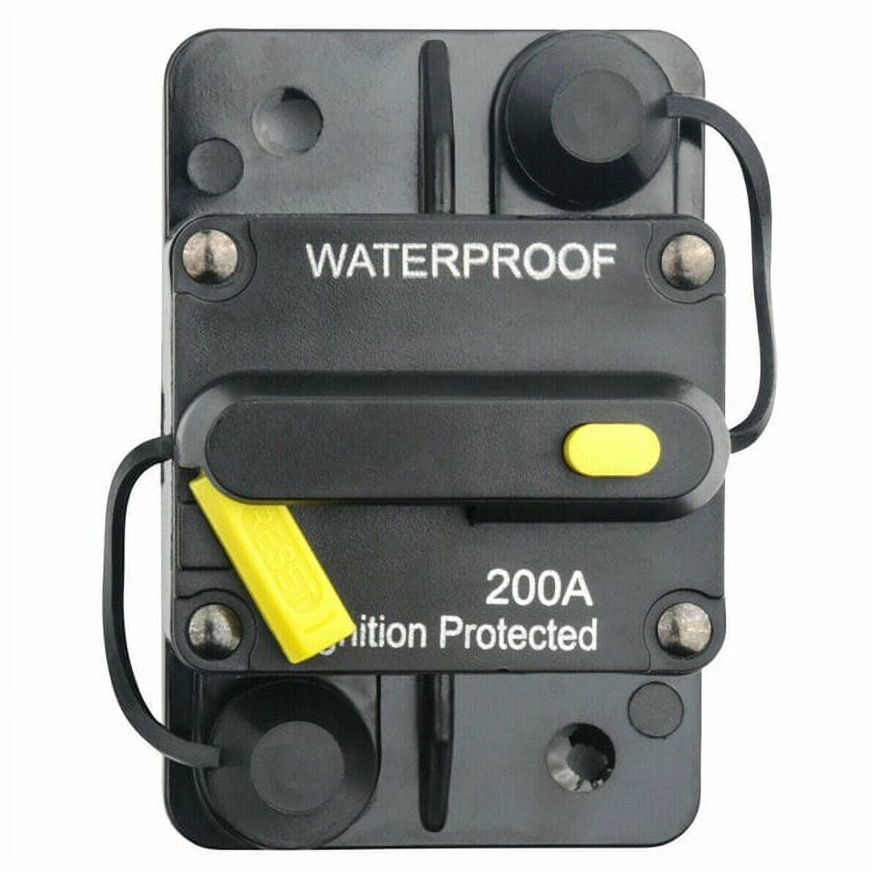30A300A Circuit Breaker Dual Battery Manual Reset Waterproof Fuse For