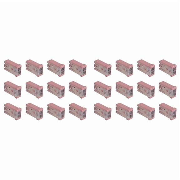 30A 32V Mini Slot Automotive MCASE Fuse Kit for Car Power and Brake Control, 24 Pack for Automotive Repair Workers
