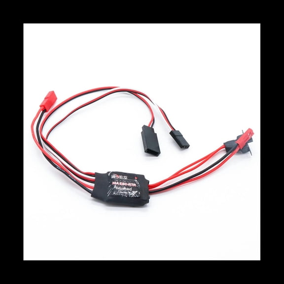 30A 4.8-8.4V Mini Brushed Electric Speed Controller ESC Motor Speed Controller for 130/180/260/280/380 Brush Motor