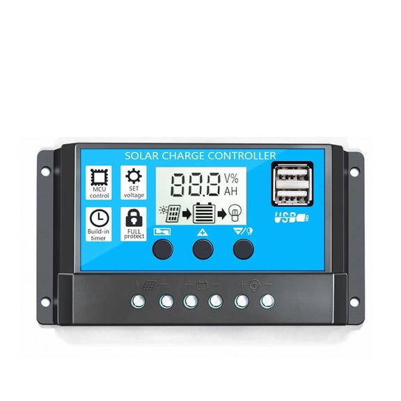 30A 60A 12V/24V Street Lighting Charge And Discharge Solar Controller ,Wide Compatibility