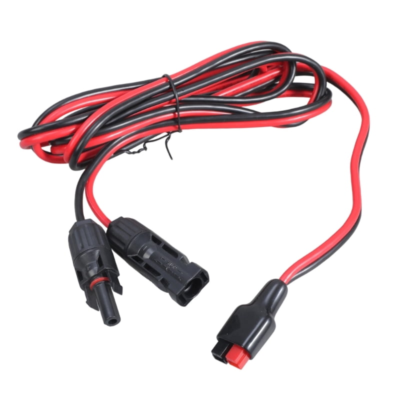 30A Anderson To MC4 Solar Panel Connector Cable 12AWG For Portable Power Station Generators RVs Outdoor Charging