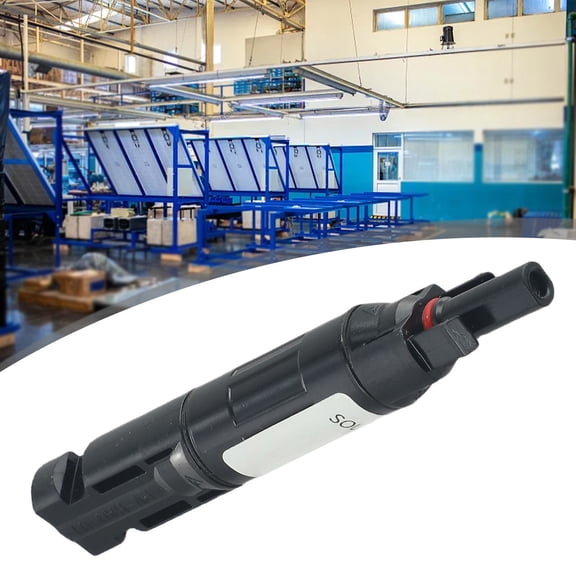 30A DC Diode Solar Plug Connector for PV System Solar Panel Parallel Connection Antireflux Protection Panel Fuse Holder