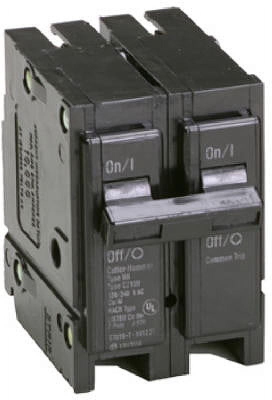 30A Double Pole Interchangeable Circuit Breaker 2" Wide Fullsize, Each