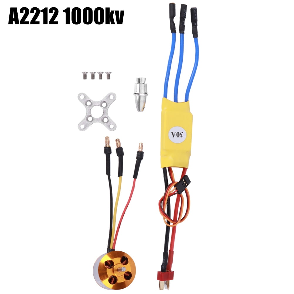 30A ESC Yellow A2212 KV1000 / KV1400 / KV2200 Brushless Motor for ...