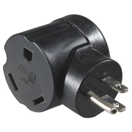 30A Female To 15A Male Adapter / RV Camper Motor Home Trailer Power Cords Plug