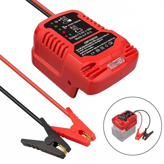 30A For Jumper Cables 11AWG For Jump Starter for For 18v Battery Charging