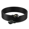 thumbnail image 1 of 30A Generator Extension Cord 25ft 6-50P to 6-50R 7500W Heavy Duty Power Cable - 8AWG Pure Copper ETL Listed Weather Resistant Generator Cord, 1 of 9