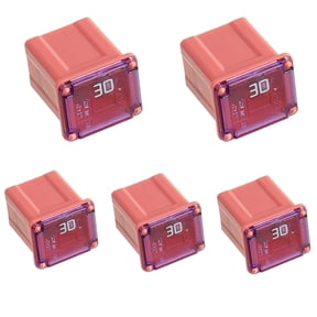 30A JCASE Fuse Automotive FMX Fuse Low Profile JCASE for Trucks, Cars and SUVs(5pcs)