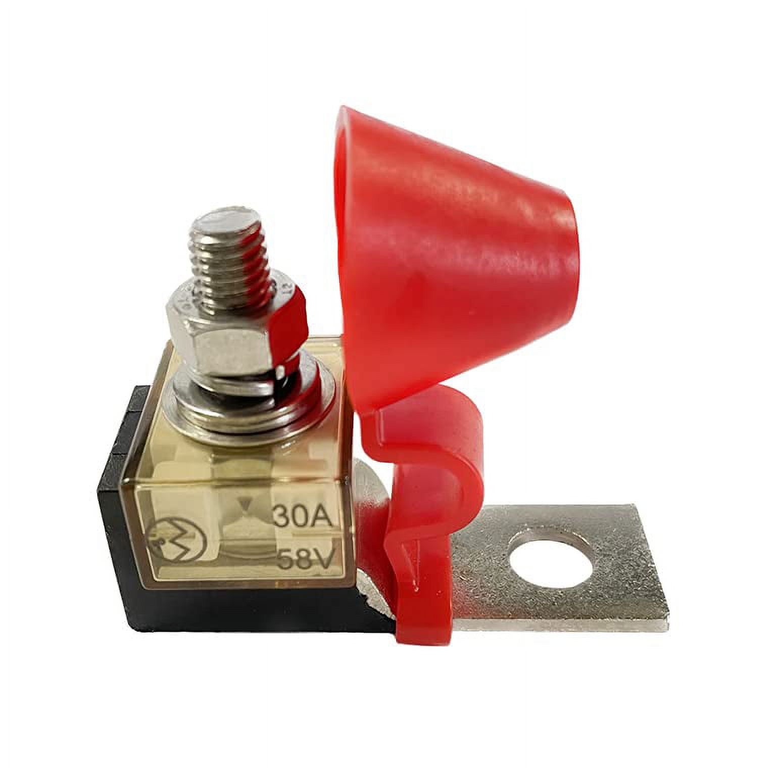 30A MRBF Terminal Fuse Block Kit (Fuse Included) Single Stud 5/16