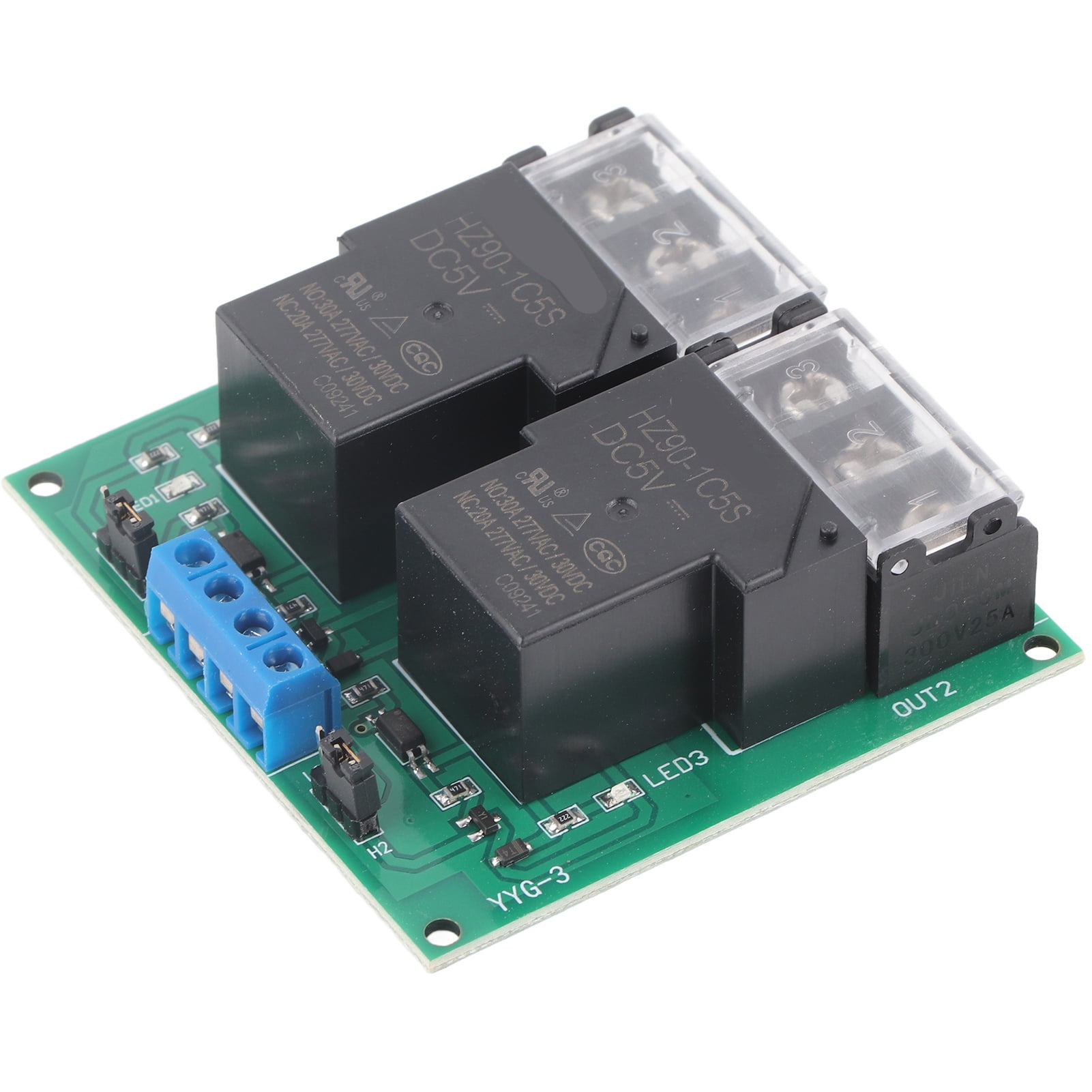 30A Two Way Relay Module High Power Bidirectional Optocoupler Isolation