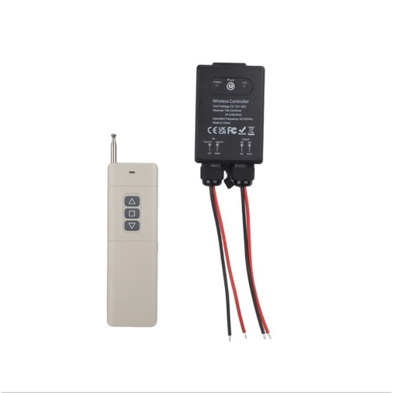 30A Wireless Remote Control Switch Waterproof for Lights Fans with Long Range