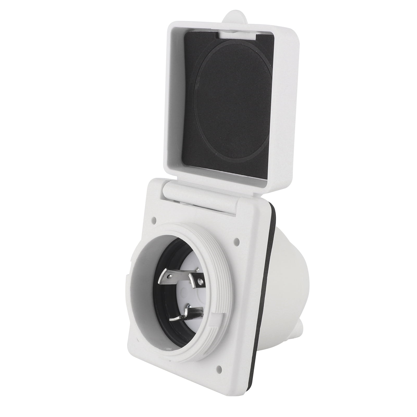 30AMP 125V RV Power Inlet Outlet UV Resistant Sturdy Construction with ...